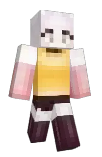 Front of Minecraft skin