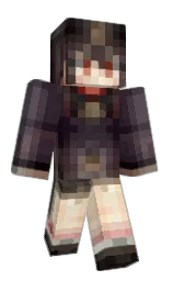 white and alabaster Minecraft skin — Classic model