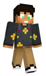 Booshayy's Minecraft skin wearing the Pan cape