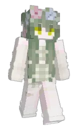 Fusiiyah's Minecraft skin wearing the Copper cape
