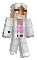 mercury and silver Minecraft skin — Classic model — first worn by GeraltOfLiman