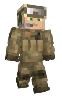 Front of HyFive's skin