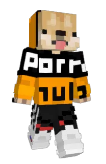 Front of Minecraft skin