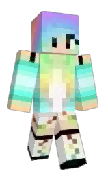 tutu and twilight blue Minecraft skin — Classic model