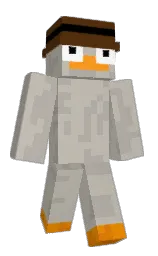 AshenEI's Minecraft skin wearing the MCC 15th Year cape