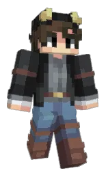 Cadubr's Minecraft skin wearing the Pan cape