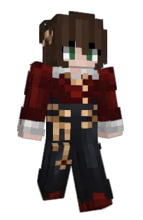 Front of Cxute's skin