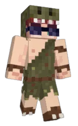 wheat and hemlock Minecraft skin — Classic model — first worn by Guante_Sausage
