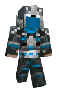 Front of Hisk's skin