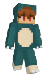 casal and blue dianne Minecraft skin — Slim model