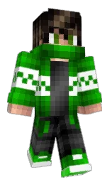 white and japanese laurel Minecraft skin — Classic model — first worn by Moisee17