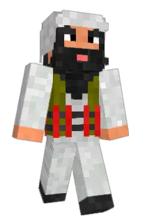 Front of Minecraft skin