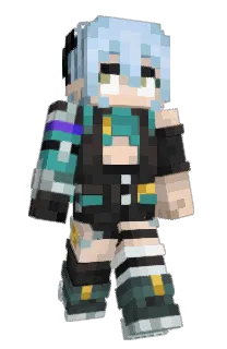 Front of Minecraft skin