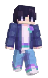 AuroraGG's Minecraft skin wearing the Pan cape