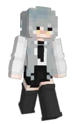 Slim Minecraft skin