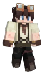 stark white and aths special Minecraft skin — Classic model — first worn by Inkacz