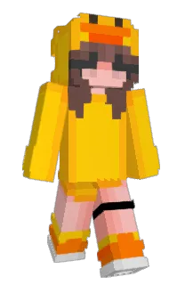 Front of piekie's skin