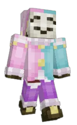 lola and eternity Minecraft skin — Classic model — first worn by Gloubite