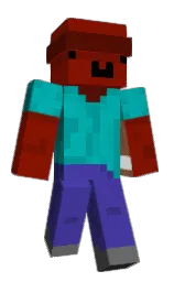 maroon and gigas Minecraft skin — Classic model — first worn by Sy_Lizmo
