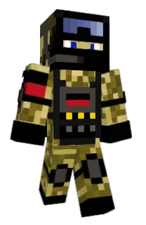 Front of Minecraft skin