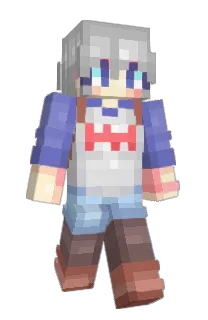 Front of Holiee's skin