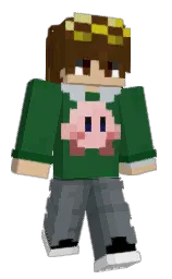 green pea and cioccolato Minecraft skin — Classic model