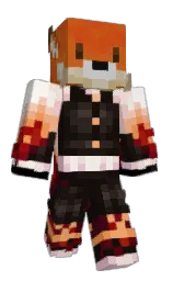 night rider and cavern pink Minecraft skin — Classic model — first worn by TacoLord346