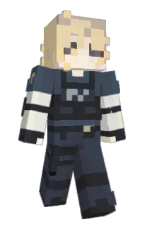 Front of Hirathex's skin