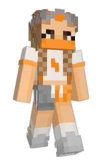 Front of Keakade's skin