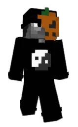 black and mine shaft Minecraft skin — Classic model — first worn by Yappler