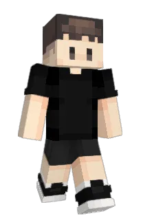 Front of Potch's skin