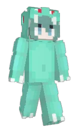 riptide and black Minecraft skin — Slim model