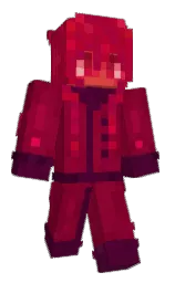 paprika and black Minecraft skin — Classic model — first worn by ellernaate