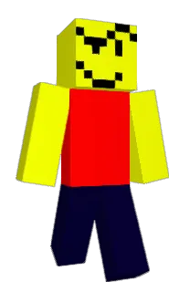 Front of Extasa's skin