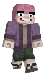 Temmiez's Minecraft skin wearing the Pan cape