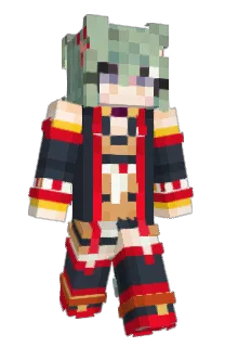 Front of cruzatty's skin