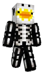 MeloStro's Minecraft skin wearing the Pan cape