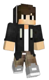 ILoveToMelee's Minecraft skin wearing the Migrator cape