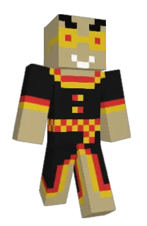 Front of OSacremoule's skin