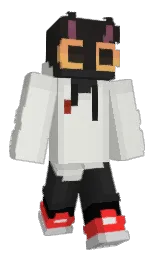 cararra and quill gray Minecraft skin — Classic model — first worn by Black_cat83