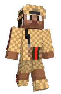 Front of Minecraft skin