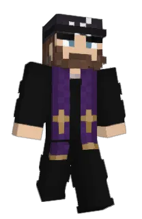 Front of uhhDew's skin