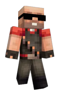 Front of Minecraft skin