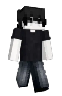 Front of garffild's skin