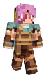 Minecraft-Skin in kobi und juniper — Modell: Klassisch — zuerst getragen von Emagine2021