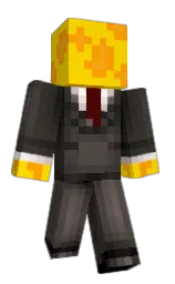 DrCheddar76's Minecraft skin wearing the Migrator cape
