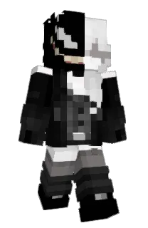 Front of Waskym's skin