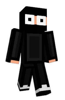 Front of 95q's skin