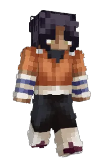 Front of proutahah's skin