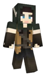 heavy metal and karry Minecraft skin — Slim model